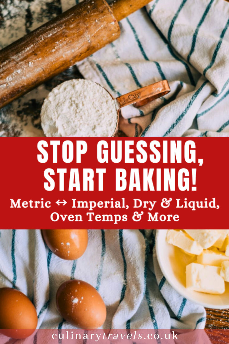 Kitchen Conversions Cheat Sheet